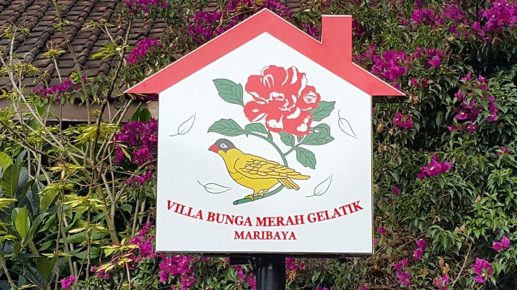 Vila Bunga Merah Gelatik Lembang Eksteriør bilde